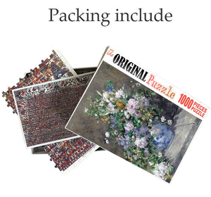 Flower Vase Painting is Wooden 1000 Piece Jigsaw Puzzle Toy For Adults and Kids