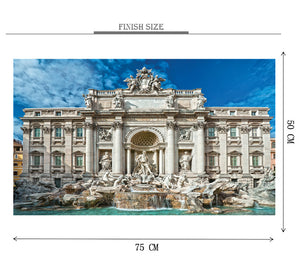 Rome Palace of Justice is Wooden 1000 Piece Jigsaw Puzzle Toy For Adults and Kids