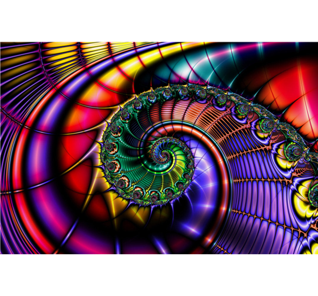 Spiral Art is Wooden 1000 Piece Jigsaw Puzzle Toy For Adults and Kids