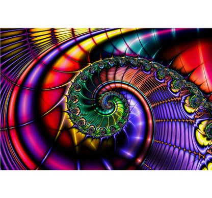 Spiral Art is Wooden 1000 Piece Jigsaw Puzzle Toy For Adults and Kids