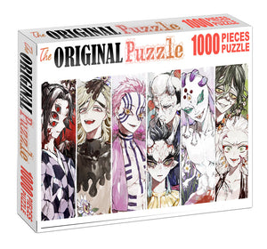 Kimetsu no Yaiba is Wooden 1000 Piece Jigsaw Puzzle Toy For Adults and Kids