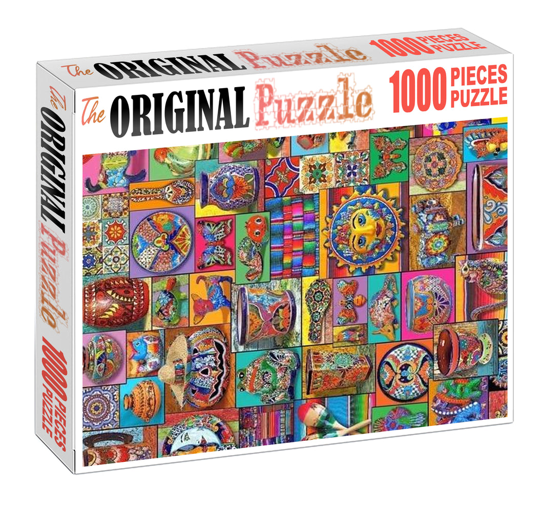 Art and Carft Wooden 1000 Piece Jigsaw Puzzle Toy For Adults and Kids