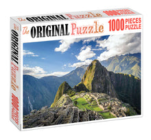 Mountain City Rio is Wooden 1000 Piece Jigsaw Puzzle Toy For Adults and Kids