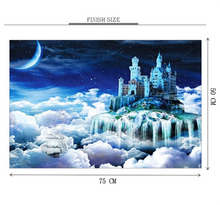 Moon Castle Wooden 1000 Piece Jigsaw Puzzle Toy For Adults and Kids