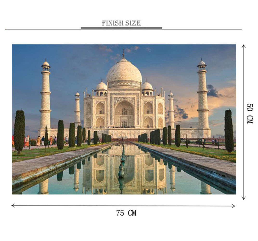 River of TAJ is Wooden 1000 Piece Jigsaw Puzzle Toy For Adults and Kids