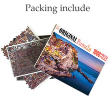 Colored Photography of City is Wooden 1000 Piece Jigsaw Puzzle Toy For Adults and Kids