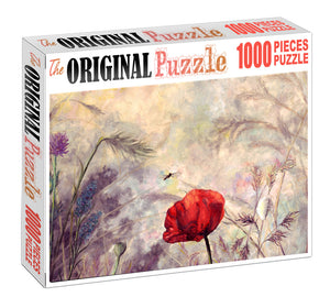Red Tulip Wooden 1000 Piece Jigsaw Puzzle Toy For Adults and Kids