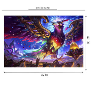 Rise of the Pheonix Wooden 1000 Piece Jigsaw Puzzle Toy For Adults and Kids