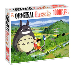 My Neighbor Totoro Wooden 1000 Piece Jigsaw Puzzle Toy For Adults and Kids
