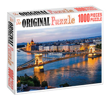 Bridge Lighting is Wooden 1000 Piece Jigsaw Puzzle Toy For Adults and Kids