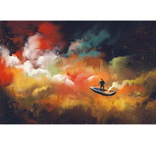 Floating Boat in Sky Wooden 1000 Piece Jigsaw Puzzle Toy For Adults and Kids