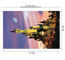Disney Park is Wooden 1000 Piece Jigsaw Puzzle Toy For Adults and Kids