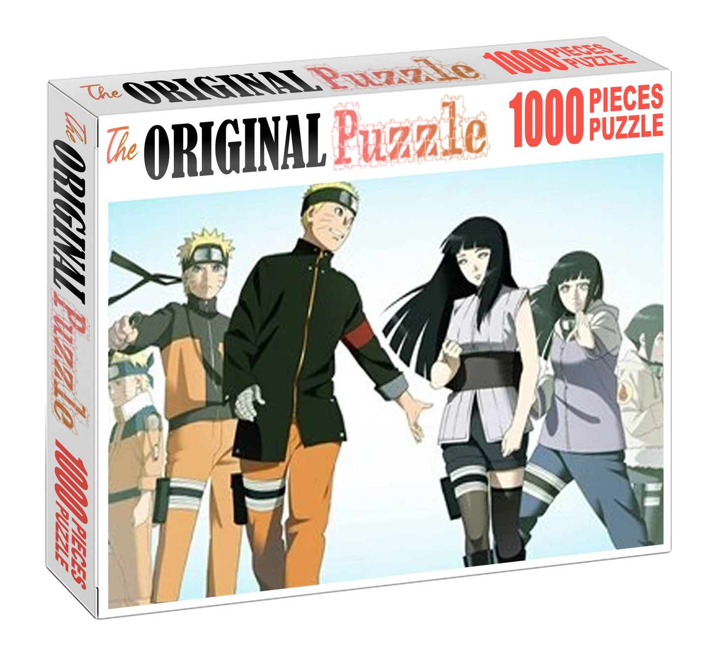 Naruto and Sakura Wooden 1000 Piece Jigsaw Puzzle Toy For Adults and Kids