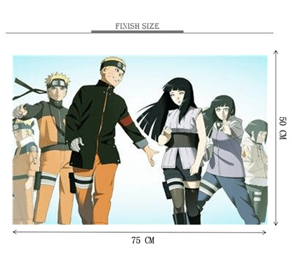 Naruto and Sakura Wooden 1000 Piece Jigsaw Puzzle Toy For Adults and Kids