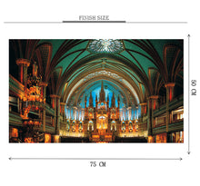 Cathedral Church Entrance is Wooden 1000 Piece Jigsaw Puzzle Toy For Adults and Kids