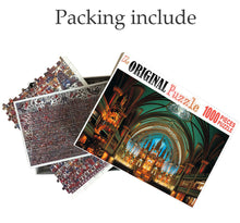 Cathedral Church Entrance is Wooden 1000 Piece Jigsaw Puzzle Toy For Adults and Kids