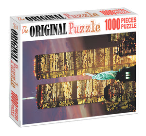 World Trade Tower is Wooden 1000 Piece Jigsaw Puzzle Toy For Adults and Kids
