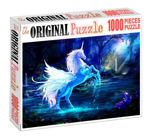 Water Spirit Horse Wooden 1000 Piece Jigsaw Puzzle Toy For Adults and Kids