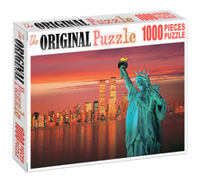 Focusing Trade Centre Building is Wooden 1000 Piece Jigsaw Puzzle Toy For Adults and Kids