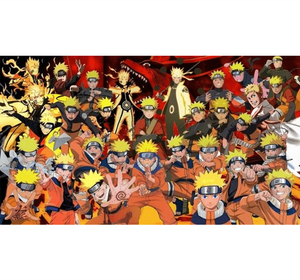 Naruto Clones Wooden 1000 Piece Jigsaw Puzzle Toy For Adults and Kids