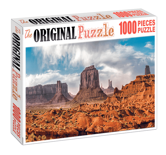 Dessert Mountain is Wooden 1000 Piece Jigsaw Puzzle Toy For Adults and Kids