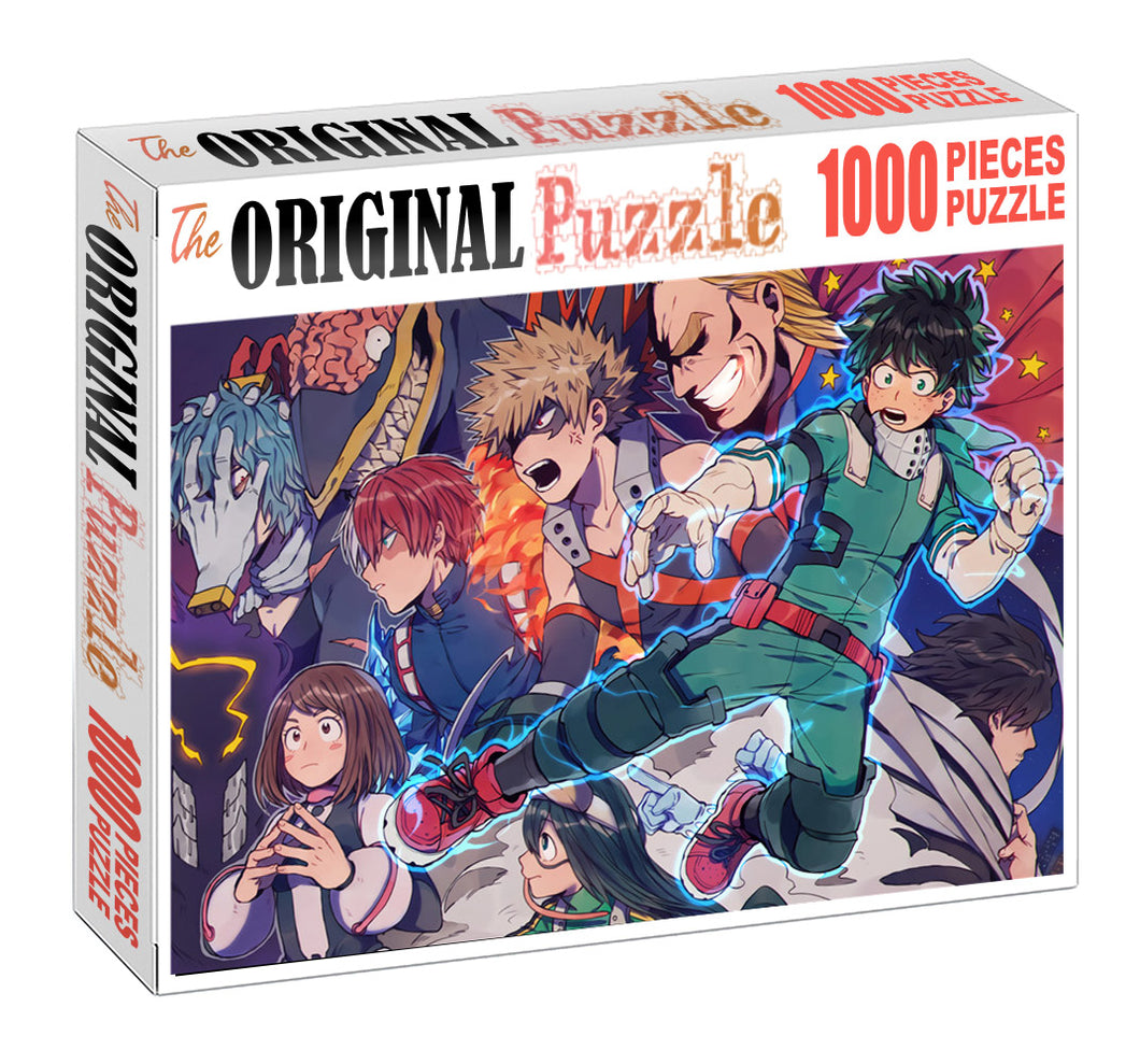 Boku no Hero Academia Wooden 1000 Piece Jigsaw Puzzle Toy For Adults and Kids