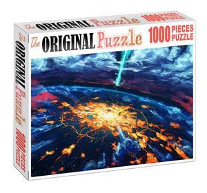 End of the World Wooden 1000 Piece Jigsaw Puzzle Toy For Adults and Kids