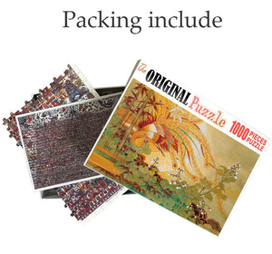 Ancient Chinese Bird is Wooden 1000 Piece Jigsaw Puzzle Toy For Adults and Kids