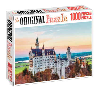 Far Country Castle Wooden 1000 Piece Jigsaw Puzzle Toy For Adults and Kids