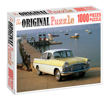 Vintage Ambessoder Car is Wooden 1000 Piece Jigsaw Puzzle Toy For Adults and Kids