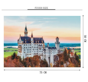 Far Country Castle Wooden 1000 Piece Jigsaw Puzzle Toy For Adults and Kids