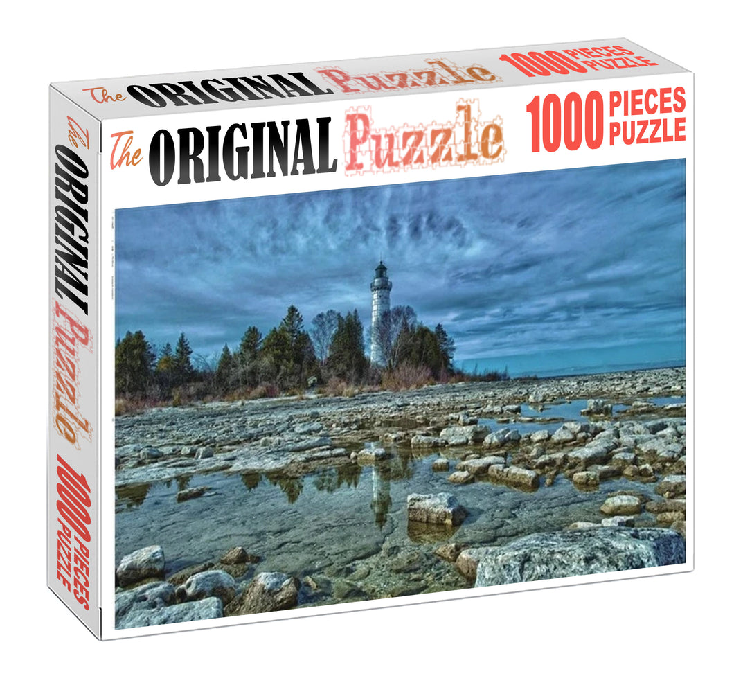 Light House Wooden 1000 Piece Jigsaw Puzzle Toy For Adults and Kids