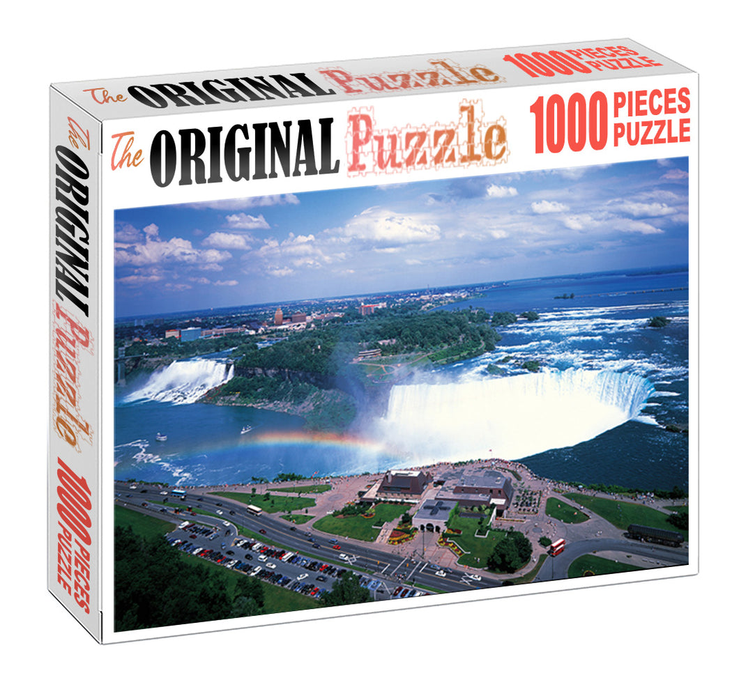Niagara Falls Wooden 1000 Piece Jigsaw Puzzle Toy For Adults and Kids