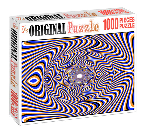 Illusion Art Wooden 1000 Piece Jigsaw Puzzle Toy For Adults and Kids