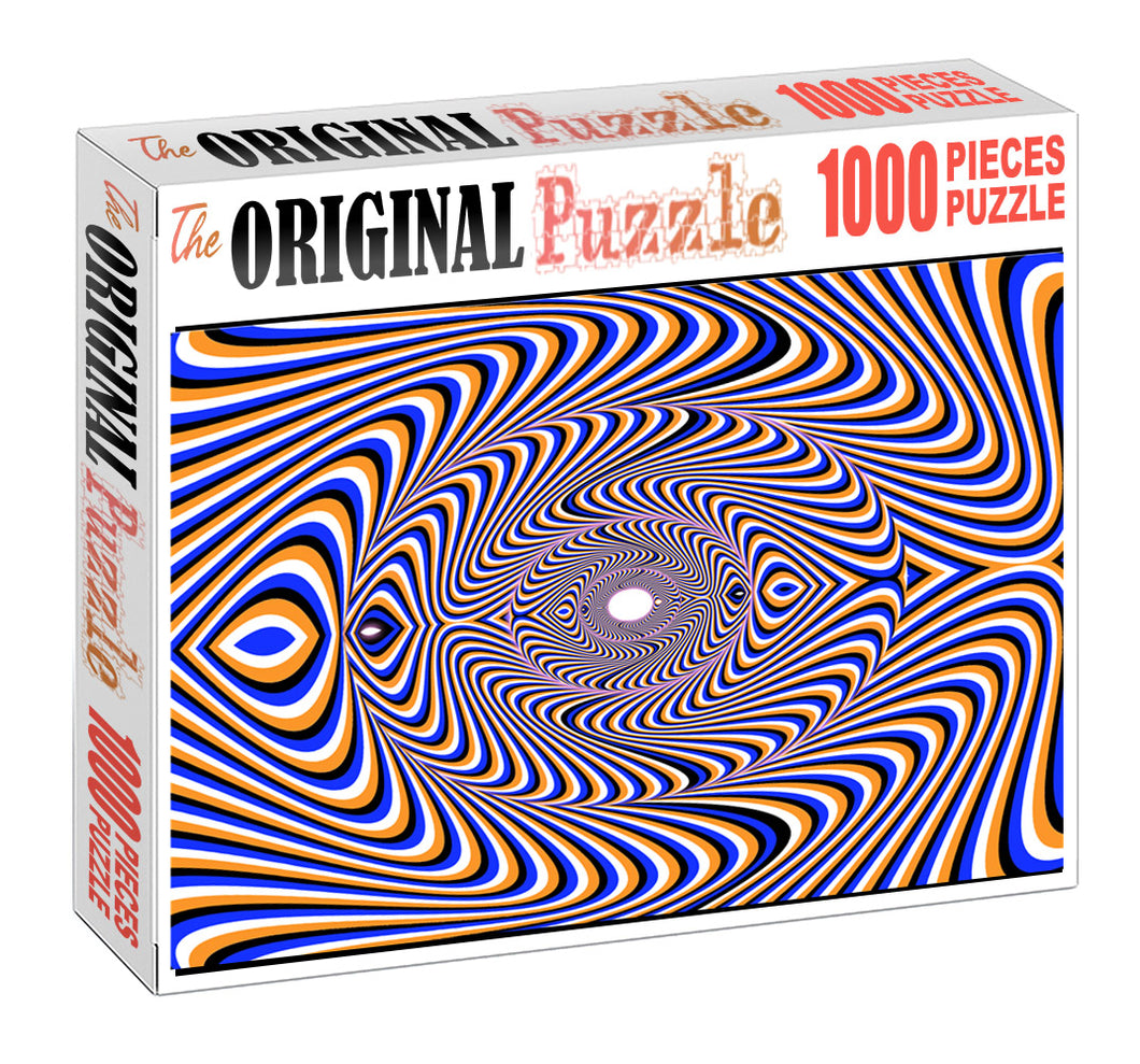 Illusion Art Wooden 1000 Piece Jigsaw Puzzle Toy For Adults and Kids