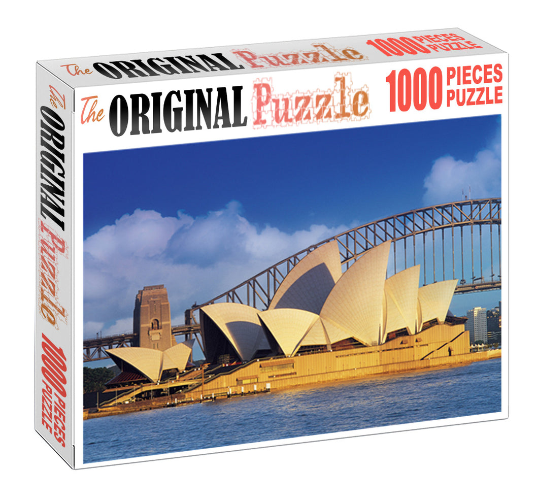Opera House is Wooden 1000 Piece Jigsaw Puzzle Toy For Adults and Kids
