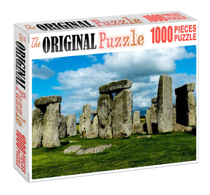 Stonehenge Wooden 1000 Piece Jigsaw Puzzle Toy For Adults and Kids