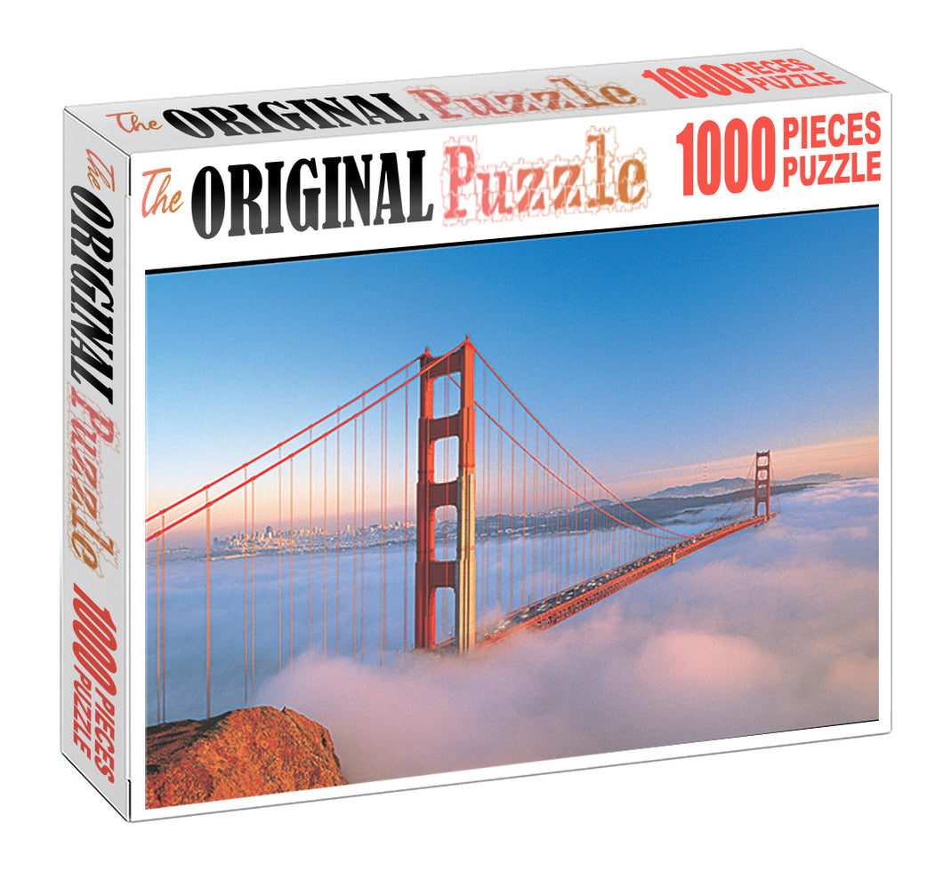Cloud Bridge is Wooden 1000 Piece Jigsaw Puzzle Toy For Adults and Kids