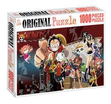Lucky Star Ship of Luffy Wooden 1000 Piece Jigsaw Puzzle Toy For Adults and Kids