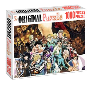 One Punch Man Super Devil Wooden 1000 Piece Jigsaw Puzzle Toy For Adults and Kids