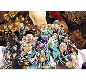 One Punch Man Super Devil Wooden 1000 Piece Jigsaw Puzzle Toy For Adults and Kids
