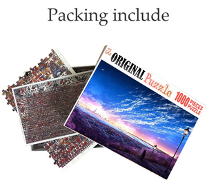 Waiting for Someone Wooden 1000 Piece Jigsaw Puzzle Toy For Adults and Kids