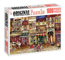 Moulis Rogue City Artwork Wooden 1000 Piece Jigsaw Puzzle Toy For Adults and Kids