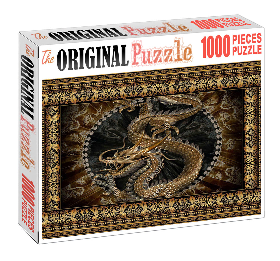 Dragon Madolian is Wooden 1000 Piece Jigsaw Puzzle Toy For Adults and Kids