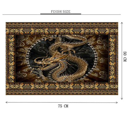 Dragon Madolian is Wooden 1000 Piece Jigsaw Puzzle Toy For Adults and Kids