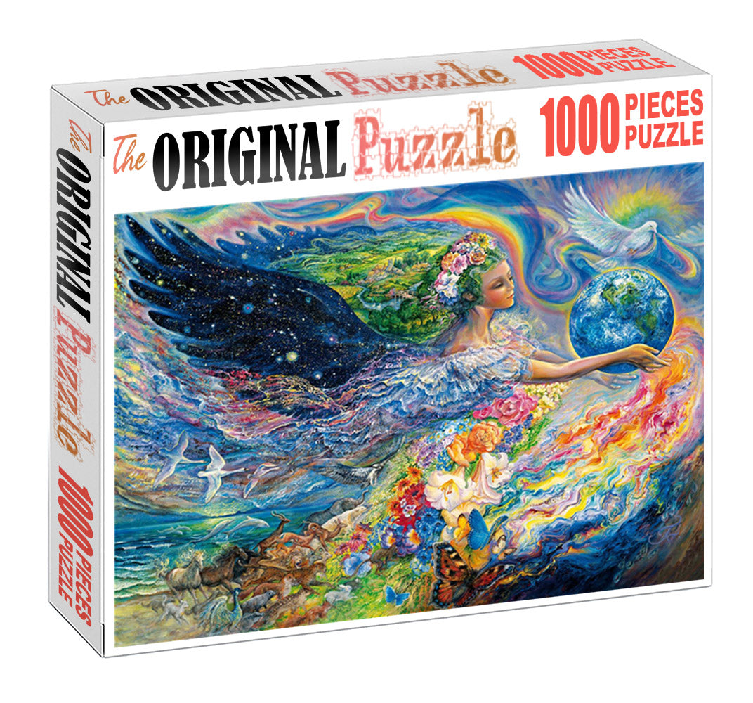Mother of Planet Wooden 1000 Piece Jigsaw Puzzle Toy For Adults and Kids