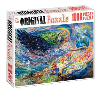 Mother of Planet Wooden 1000 Piece Jigsaw Puzzle Toy For Adults and Kids