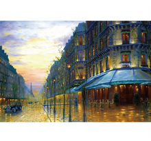 City Perspective Art Wooden 1000 Piece Jigsaw Puzzle Toy For Adults and Kids