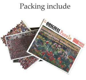 Flower Painting Wooden 1000 Piece Jigsaw Puzzle Toy For Adults and Kids