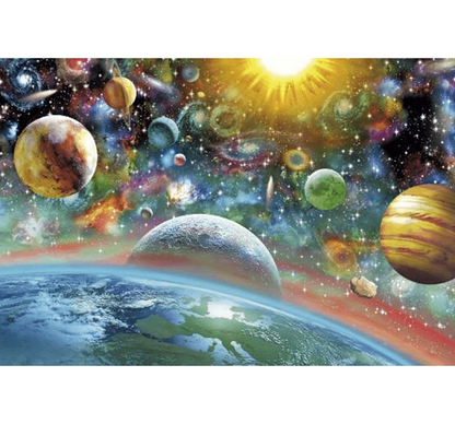 Constatine Planets Wooden 1000 Piece Jigsaw Puzzle Toy For Adults and Kids